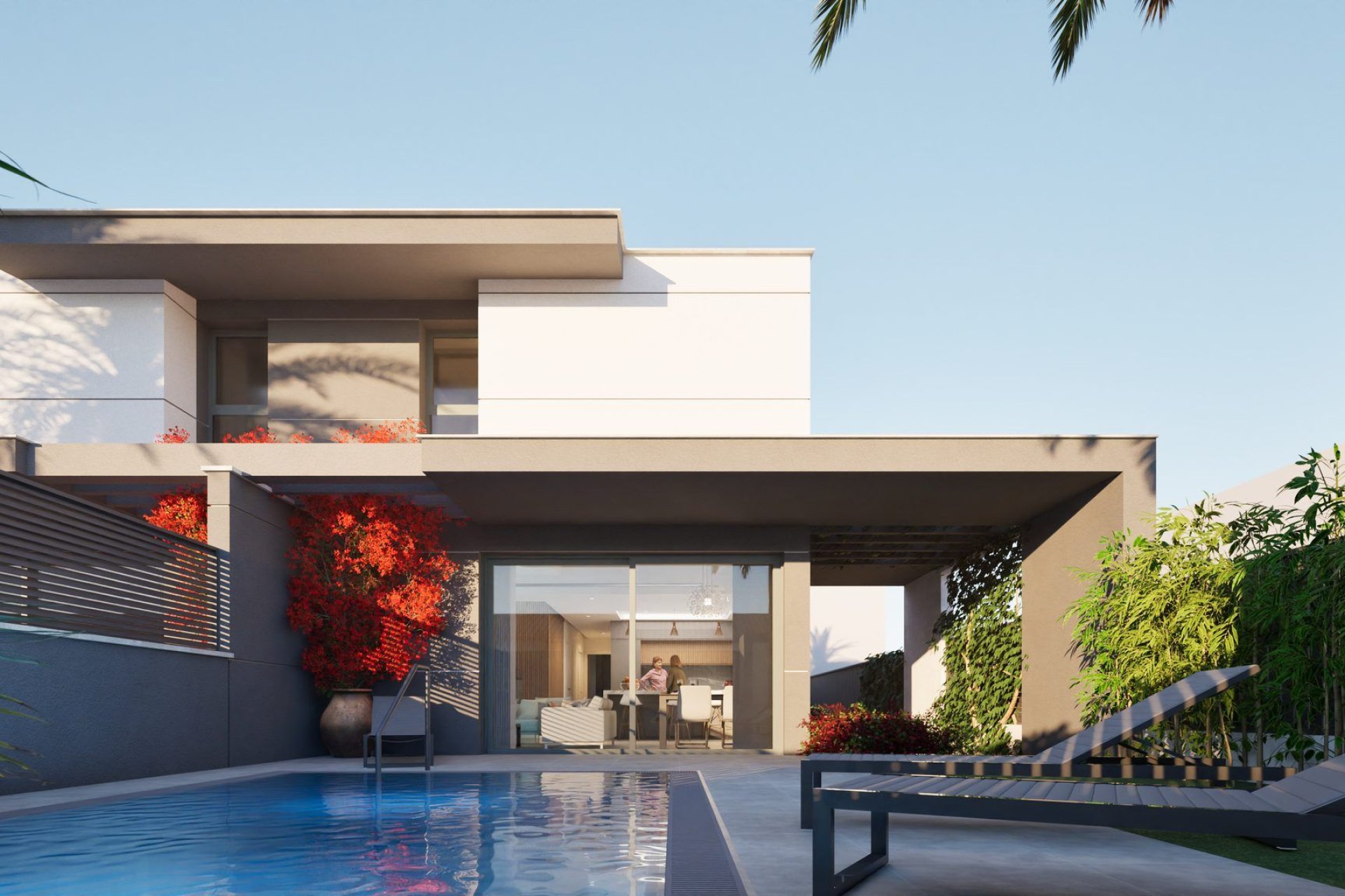 Obra nueva - Villa -
los nietos