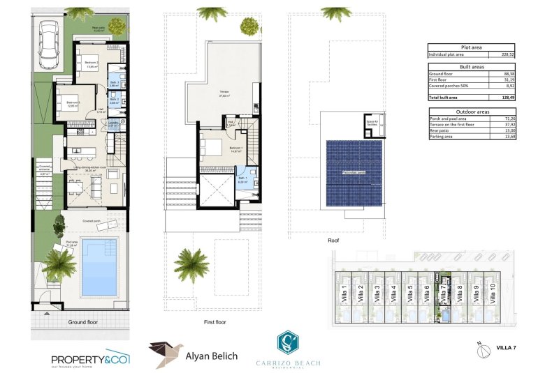 Obra nueva - Villa -
los nietos