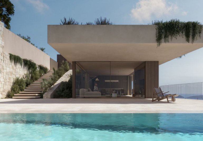 Obra nueva - Villa -
Moraira