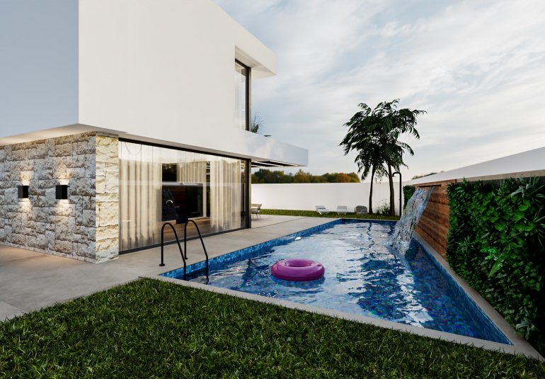 Obra nueva - Villa -
Orihuela Costa