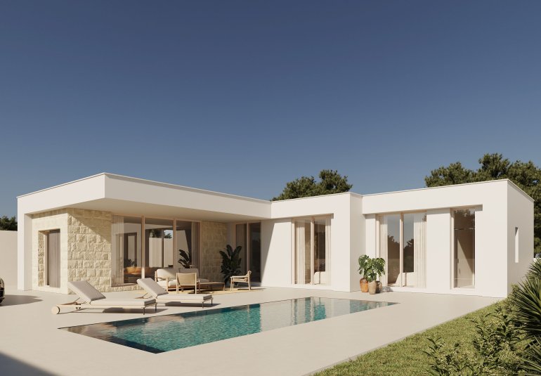 Obra nueva - Villa -
Polop