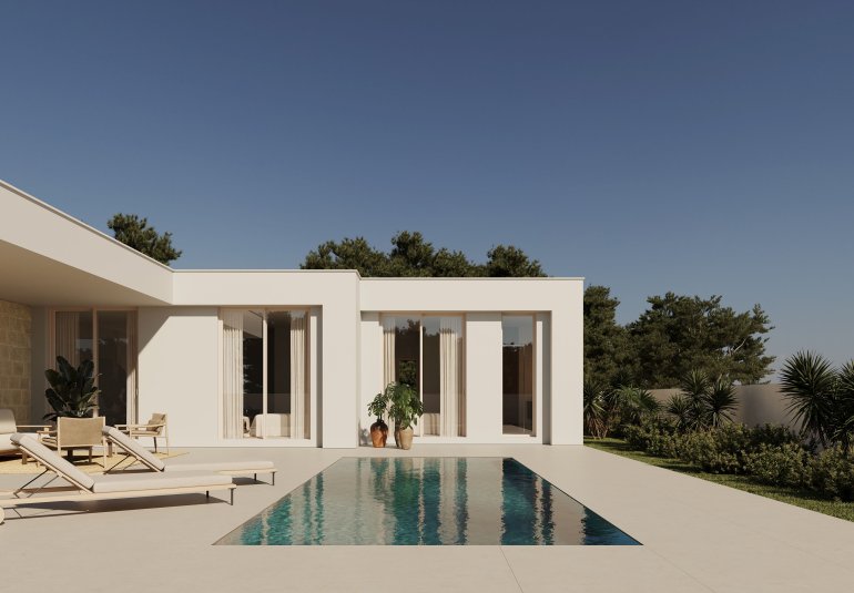 Obra nueva - Villa -
Polop