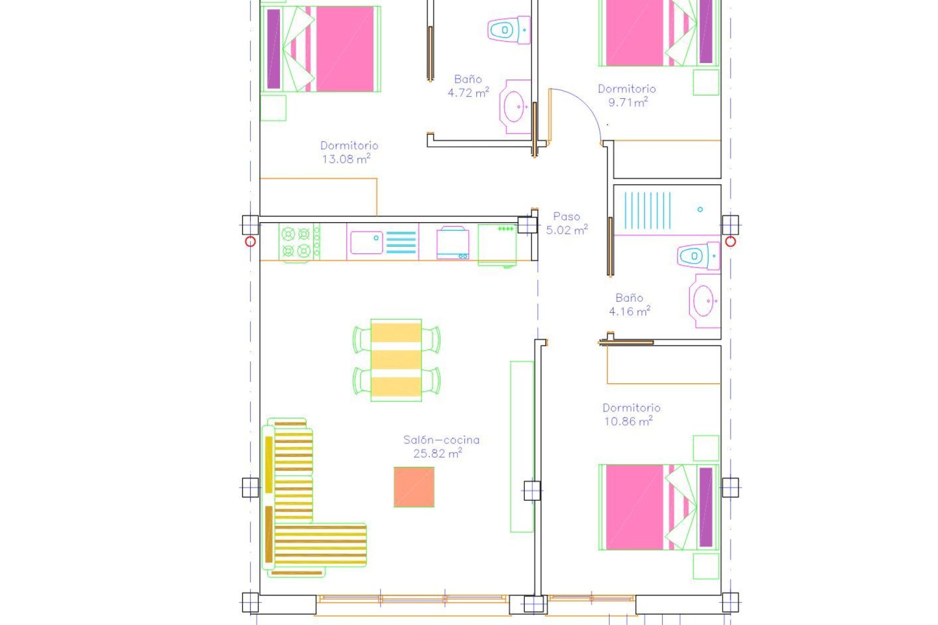 Obra nueva - Villa -
san javier