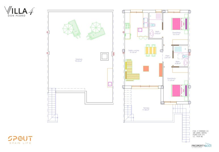 Obra nueva - Villa -
san javier