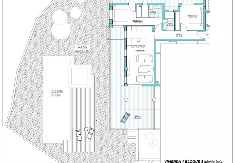 Obra nueva - Villa -
santa rosalia