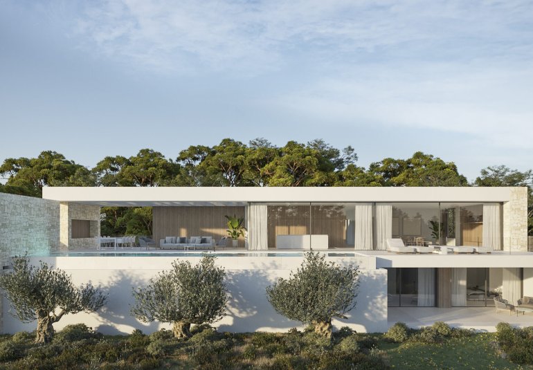 Obra nueva - Villa -
Teulada