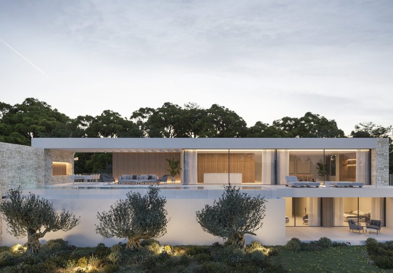 Obra nueva - Villa -
Teulada