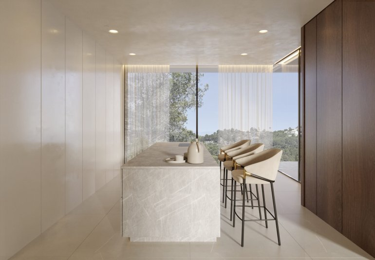 Obra nueva - Villa -
Teulada