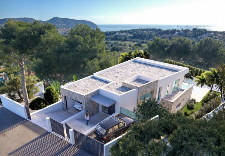Obra nueva - Villa -
Teulada