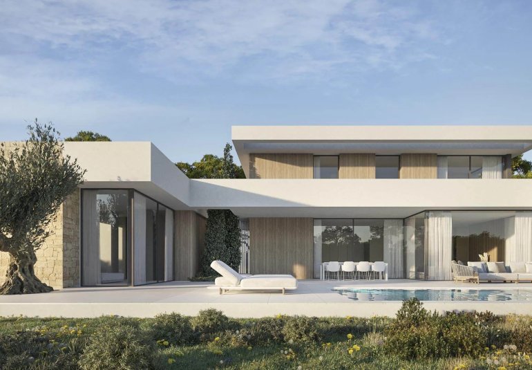 Obra nueva - Villa -
Teulada