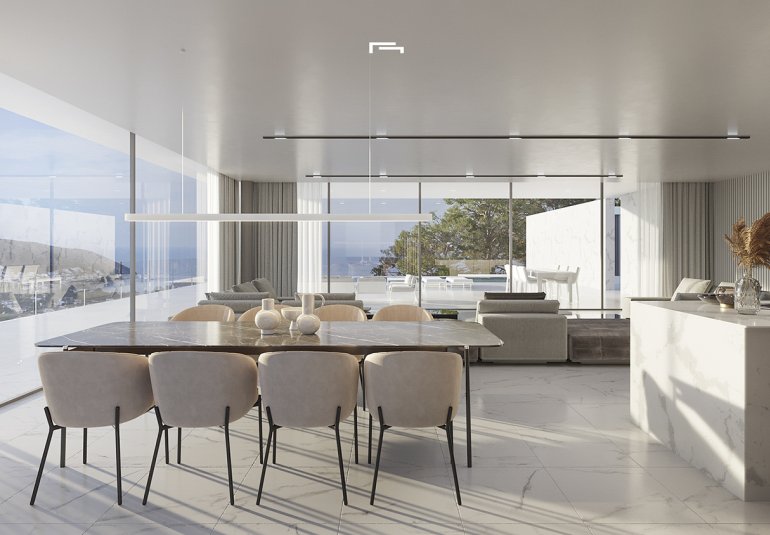 Obra nueva - Villa -
Teulada