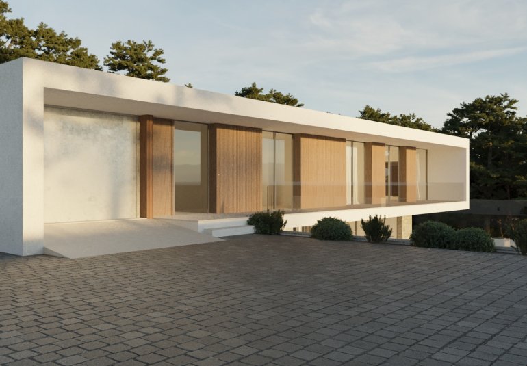 Obra nueva - Villa -
Teulada