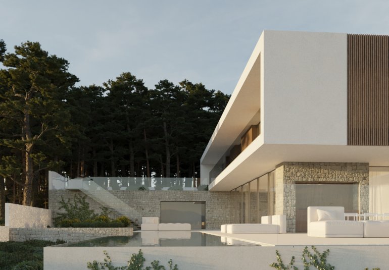 Obra nueva - Villa -
Teulada