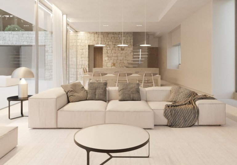 Obra nueva - Villa -
Teulada