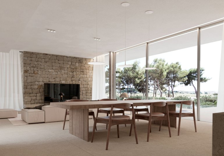Obra nueva - Villa -
Teulada