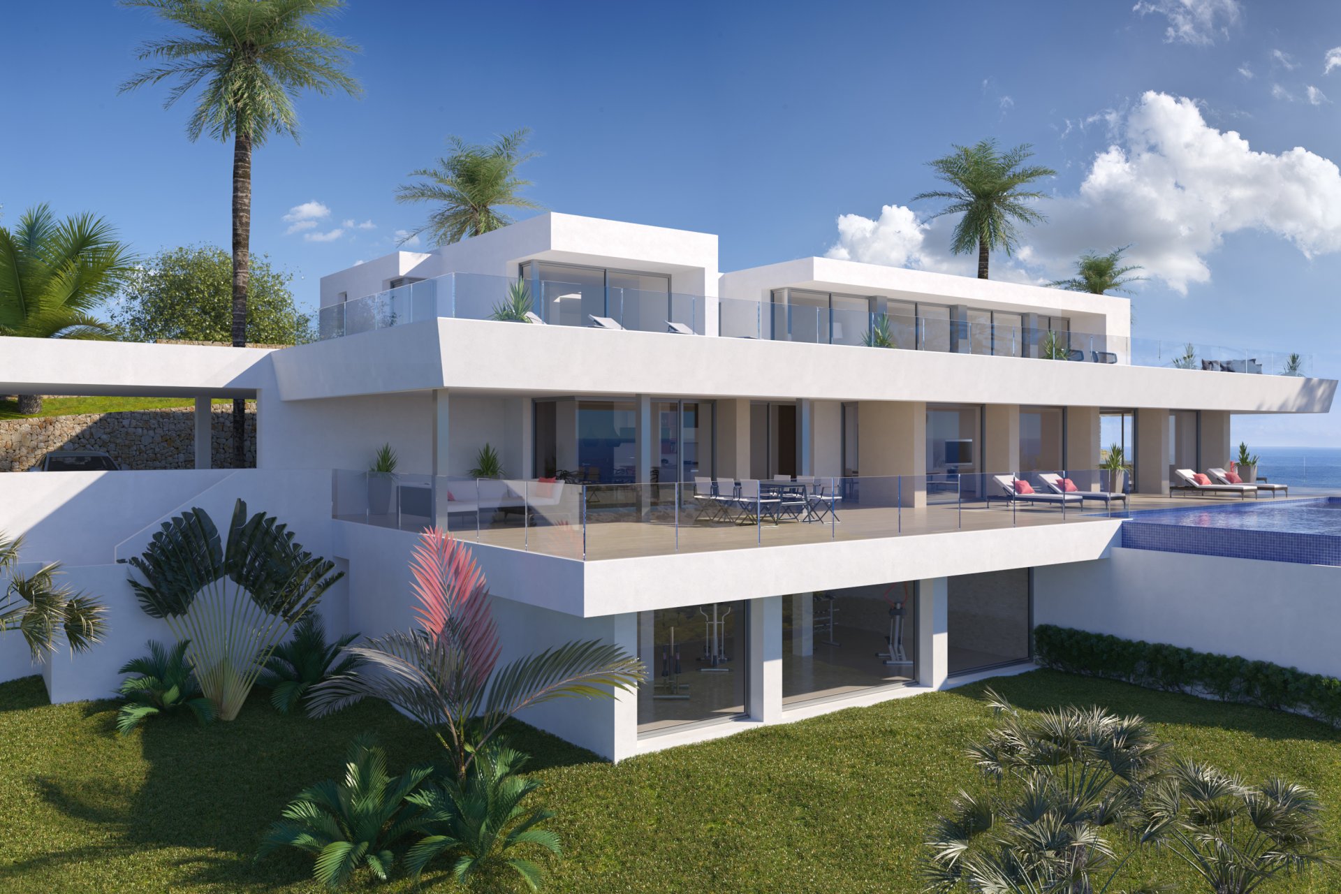 Obra nueva - VILLAS -
Benitachell - Cumbre del Sol