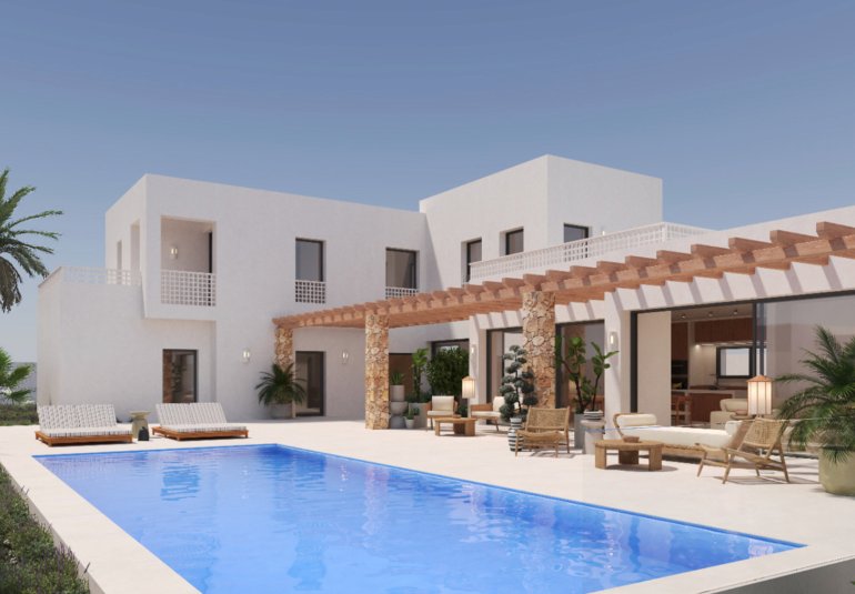 pool view villa in Moraira