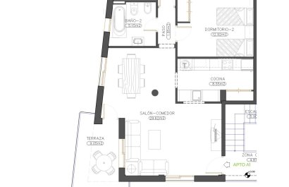 Wohnung - Neue Gebäude - herrerías (almería) -
                herrerías (almería)